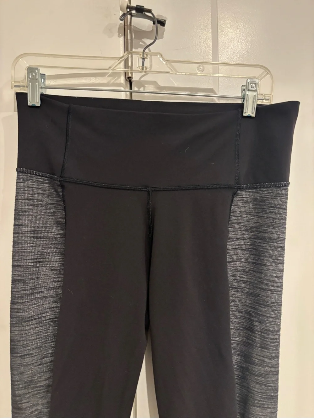lululemon athletica Barre Pulse Yoga Black Reversible Slub Bootcut Pants